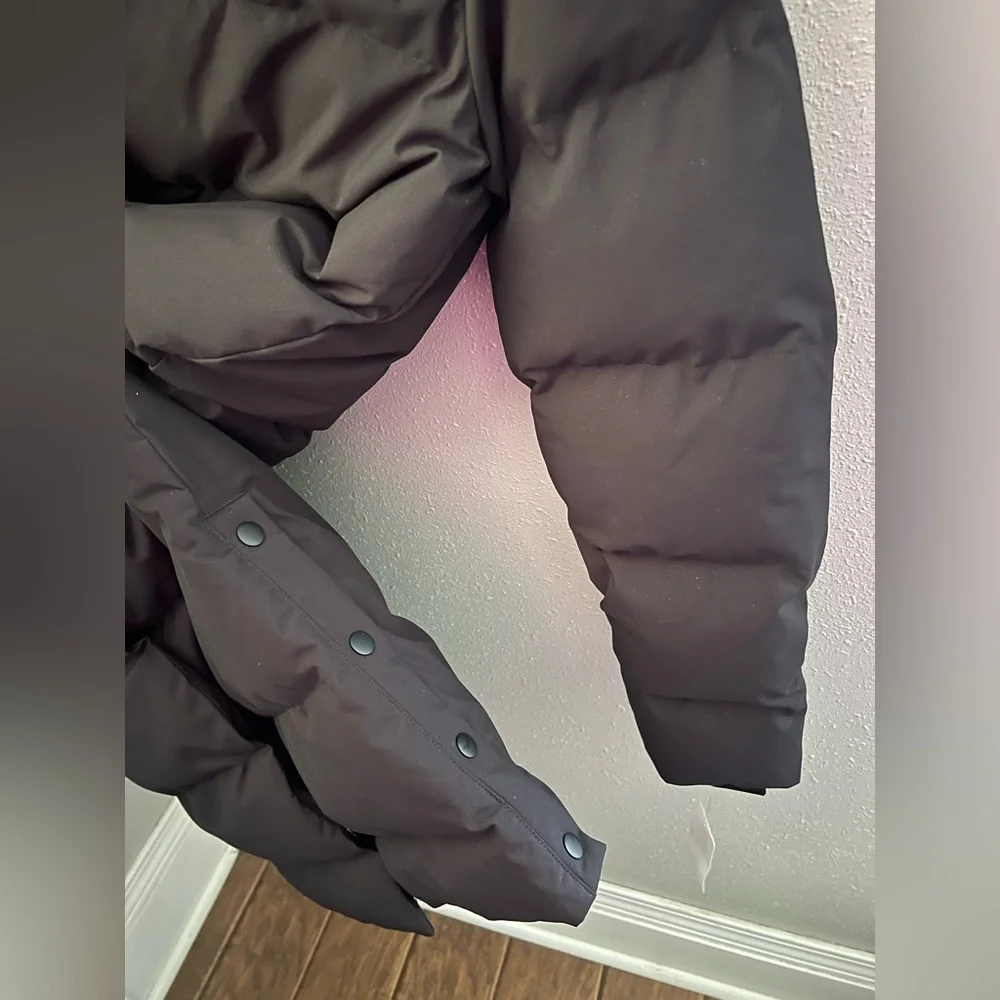 Frank And Oak Women's Highland Midi Length Puffer Coat Size XS New